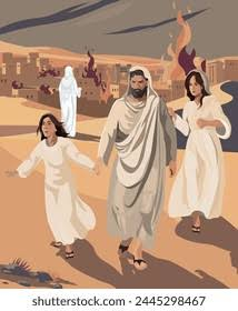 Lot and his Daughters